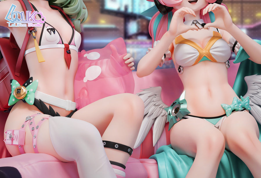 Estatuilla Zenless Zone Zero | Sunna X Aria X Nangong Yu | Lolikoo Studio | Tienda Anime | Tico Ofertas