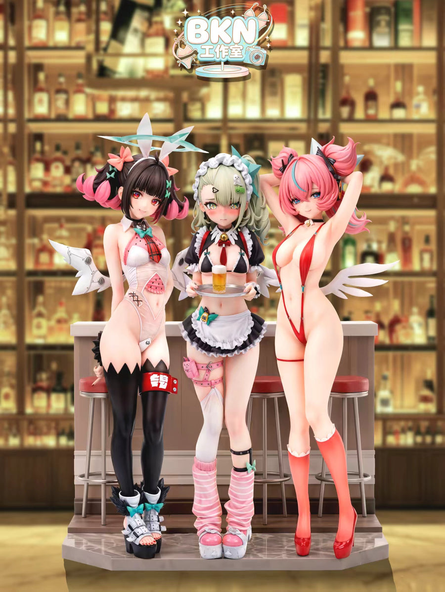 Estatuilla Zenless Zone Zero | Sunna X Aria X Nangong Yu | BKN Studio | Tienda Anime | Tico Ofertas