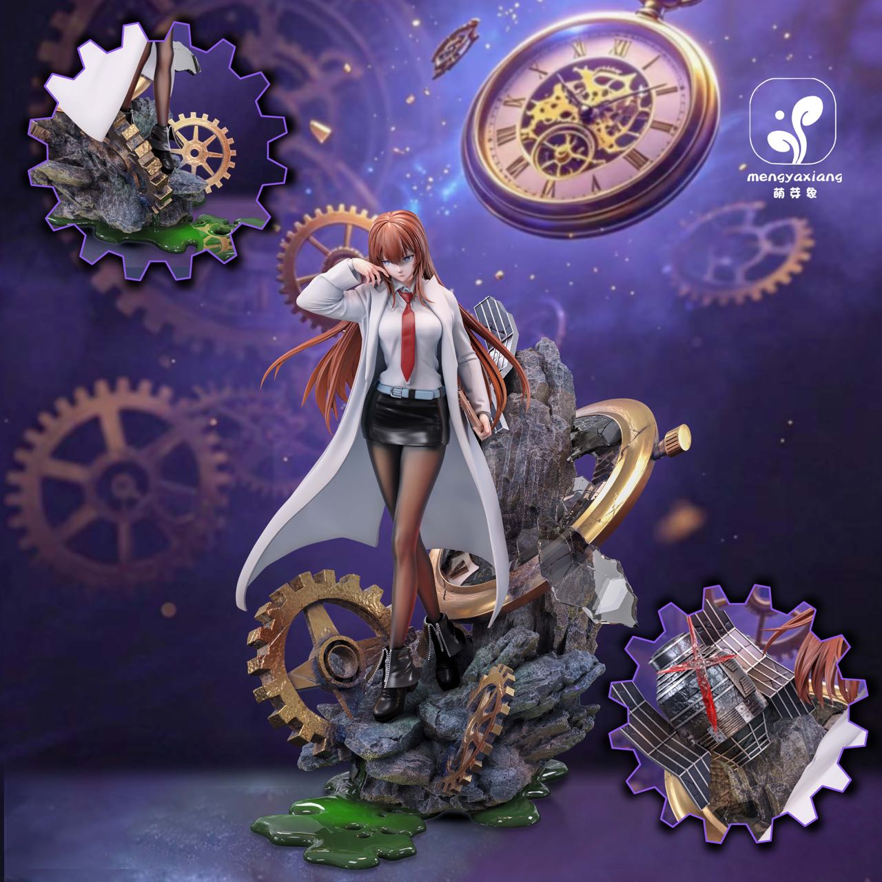 Estatuilla Steins;Gate | Kurisu Makise | Meng Ya Xiang Studio | Tienda Anime | Tico Ofertas