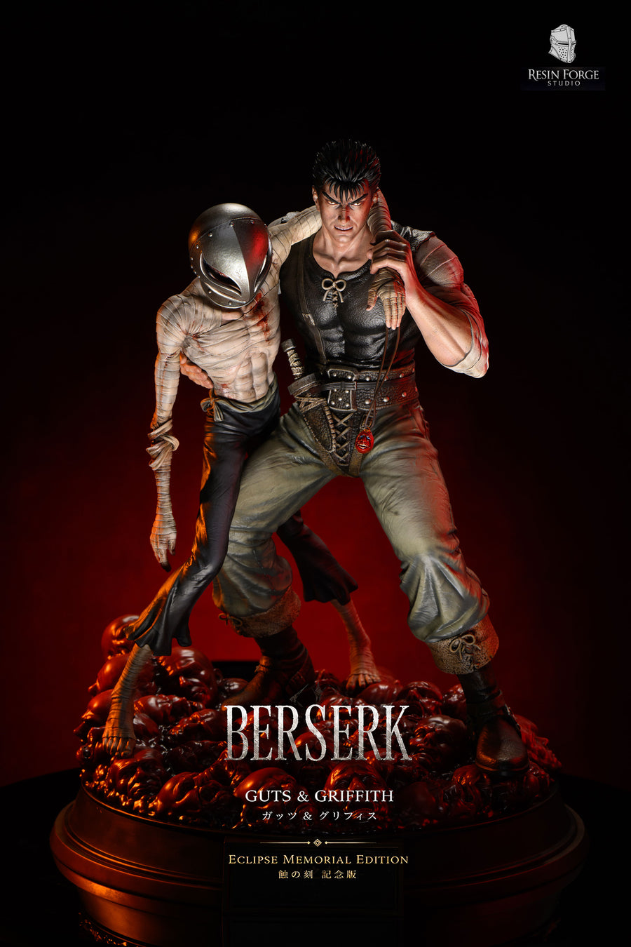 Estatuilla Berserk | Griffith & Guts | Resin Forge Studio | Tienda Anime | Tico Ofertas