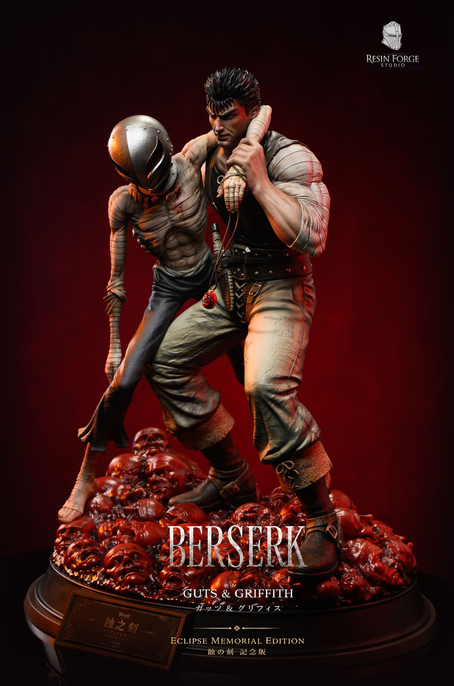 Estatuilla Berserk | Griffith & Guts | Resin Forge Studio | Tienda Anime | Tico Ofertas