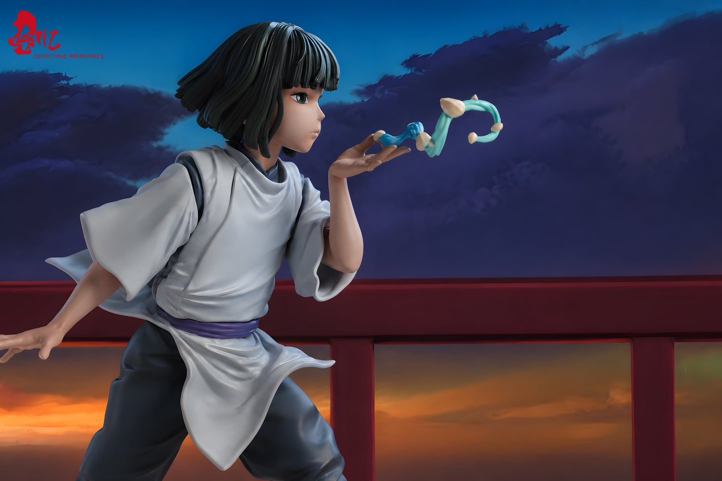 Estatuilla Spirited Away | Haku | Hui Yi Studio | Tienda Anime | Tico Ofertas