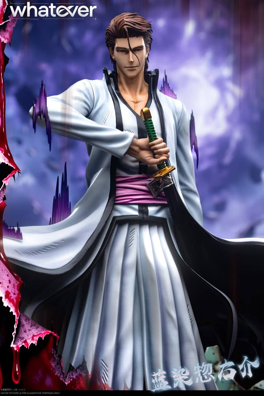 Estatuilla Bleach | Sōsuke Aizen | Whatever Studio | Tienda Anime | Tico Ofertas