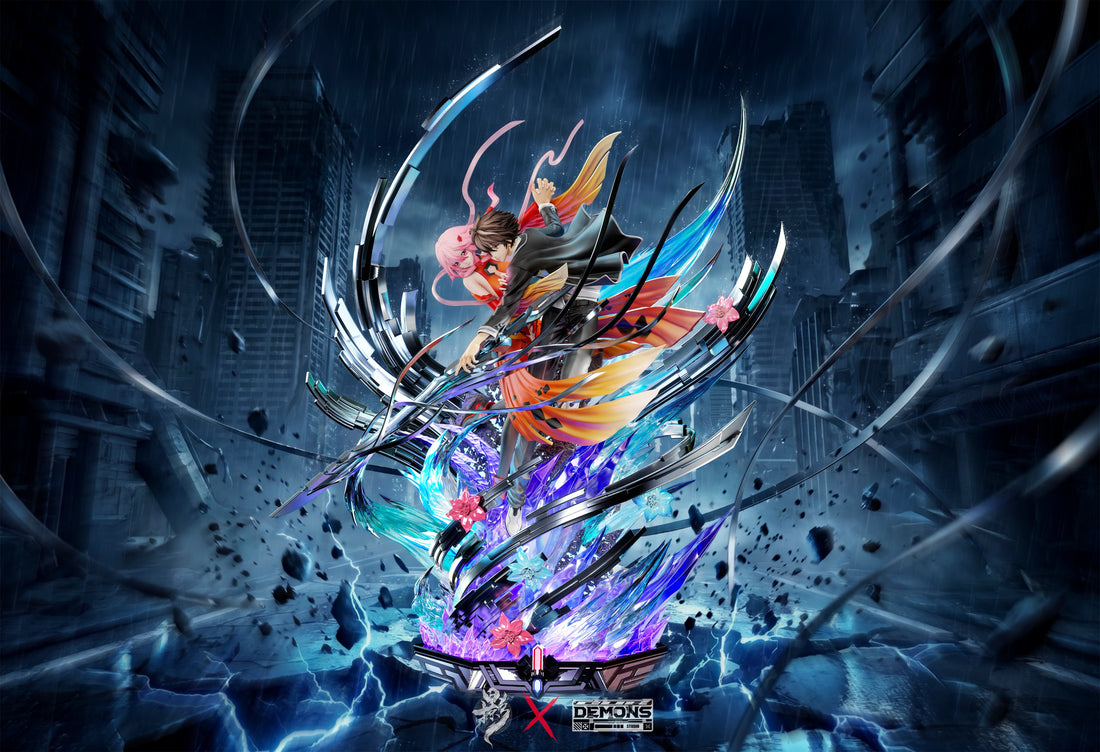 Estatuilla Guilty Crown | Inori Yuzuriha X Shu Ouma | Lue Ying Studio X DEMONS Studio | Tienda Anime | Tico Ofertas