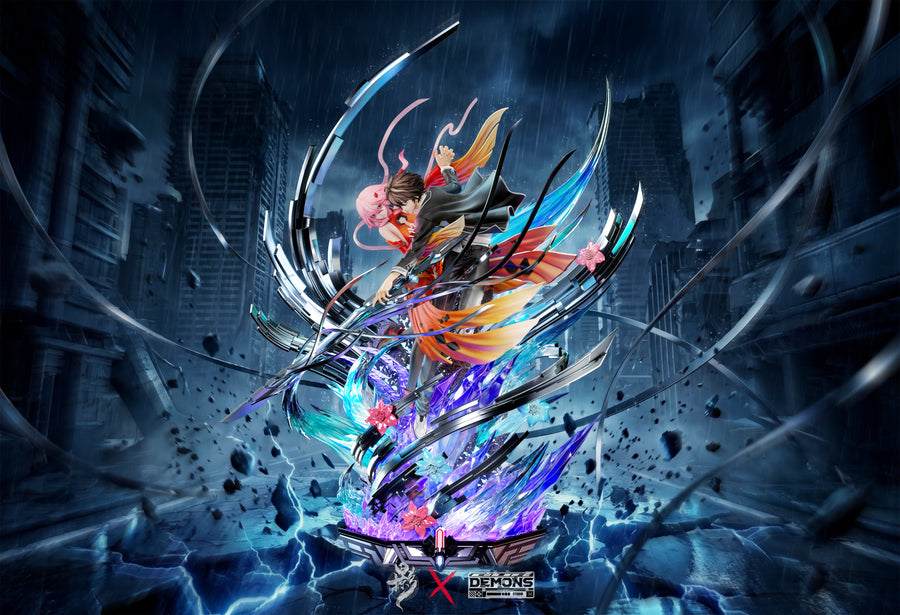 Estatuilla Guilty Crown | Inori Yuzuriha X Shu Ouma | Lue Ying Studio X DEMONS Studio | Tienda Anime | Tico Ofertas