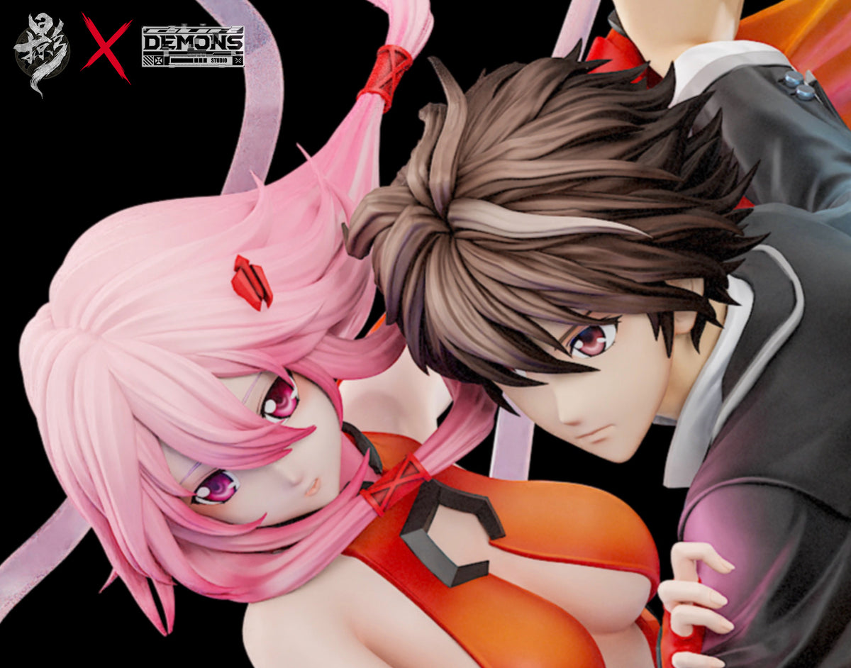 Estatuilla Guilty Crown | Inori Yuzuriha X Shu Ouma | Lue Ying Studio X DEMONS Studio | Tienda Anime | Tico Ofertas