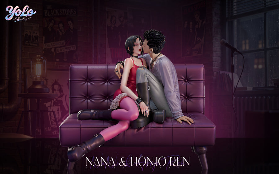 Estatuilla NANA | Nana Osaki X Ren Honjo | YoLo Studio | Tienda Anime | Tico Ofertas