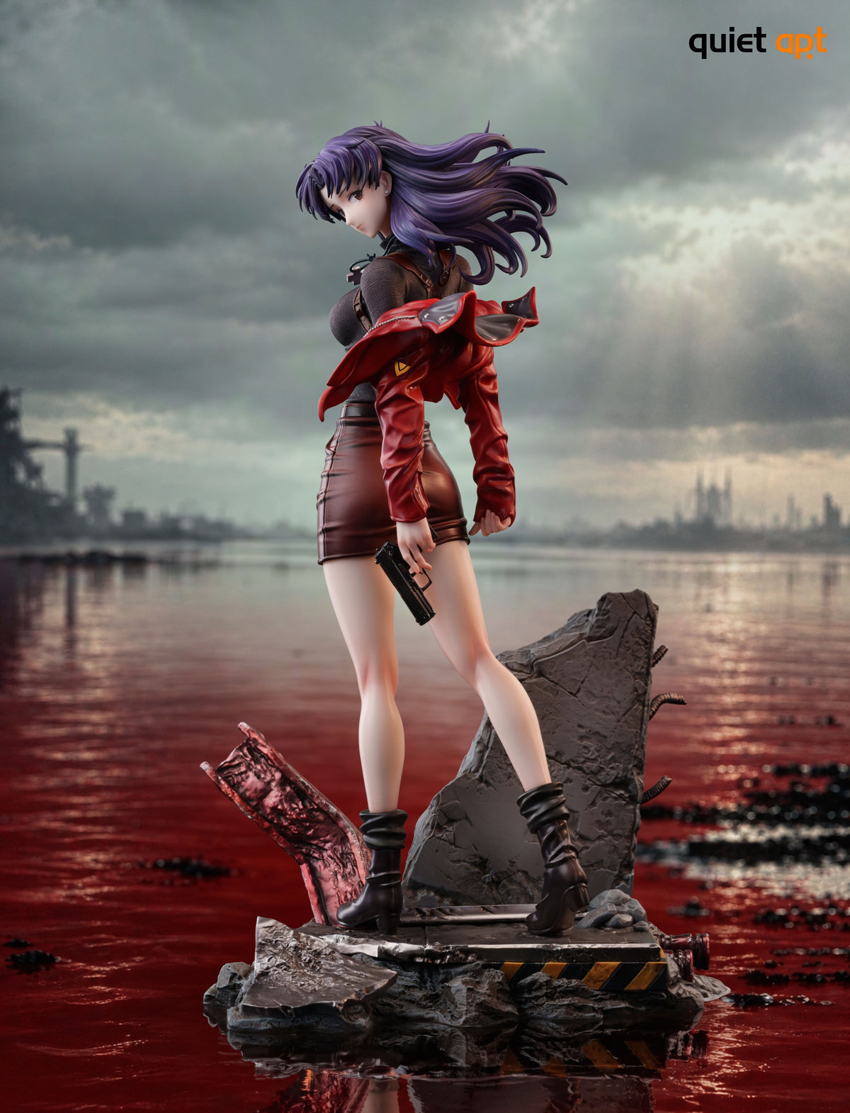Estatuilla  Neon Genesis Evangelion | Misato Katsuragi | QuietArt Studio | Tienda Anime | Tico Ofertas