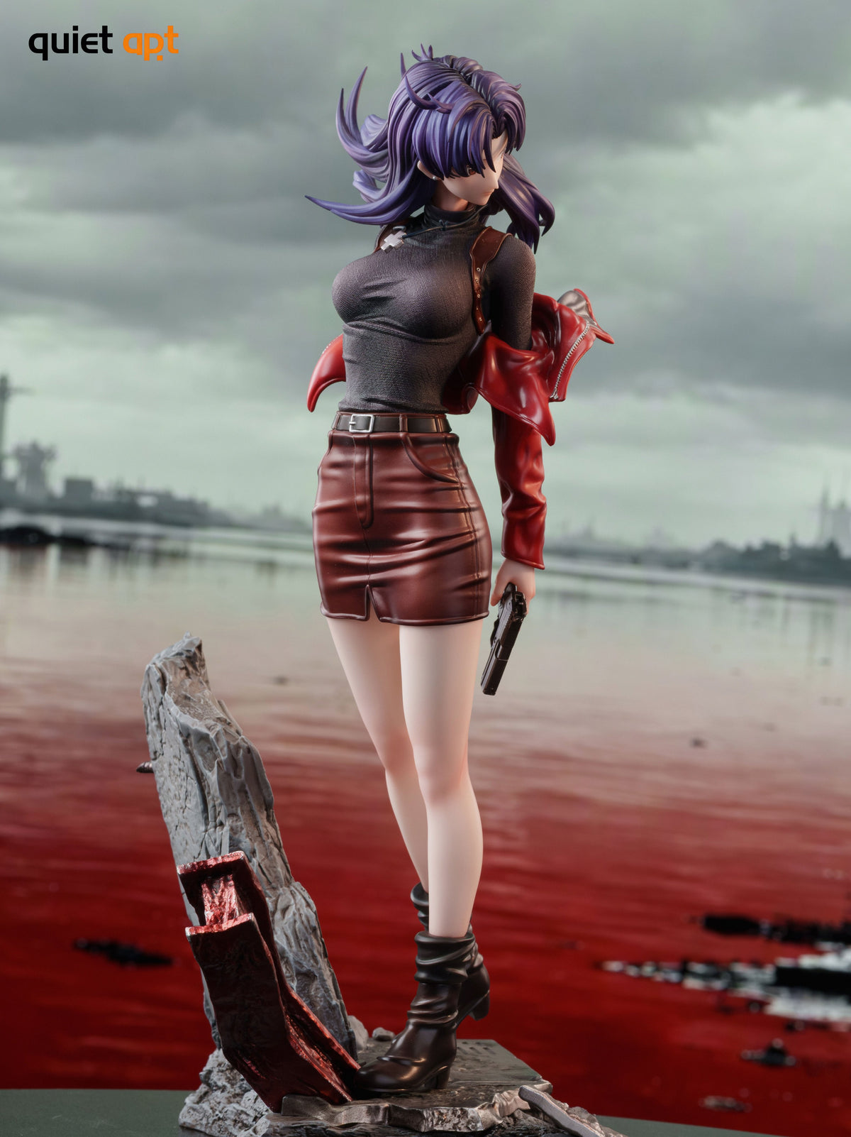 Estatuilla  Neon Genesis Evangelion | Misato Katsuragi | QuietArt Studio | Tienda Anime | Tico Ofertas