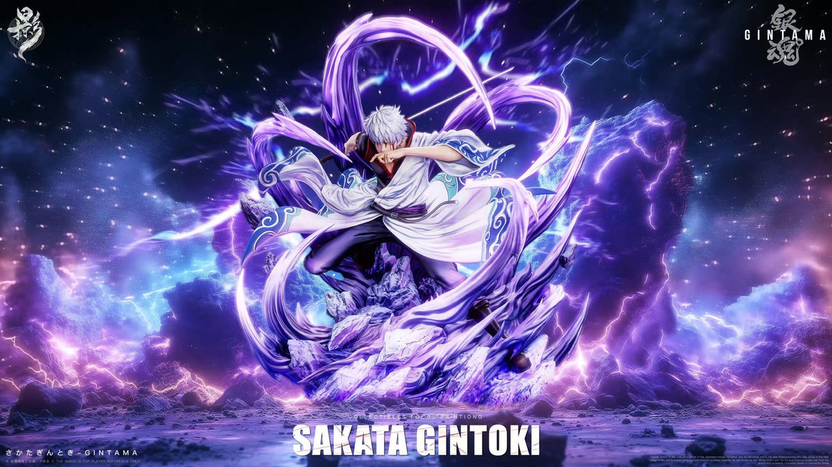 Estatuilla Gintama | Gintoki Sakata – Light Sculpt Series 001 | Lue Ying Studio | Tienda Anime | Tico Ofertas