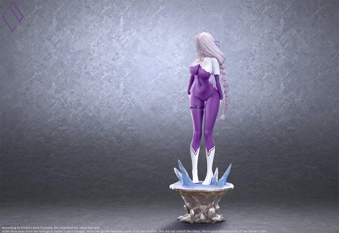 Estatuilla Re:ZERO – Starting Life in Another World | Emilia | Pure Crush Studio | Tienda Anime | Tico Ofertas