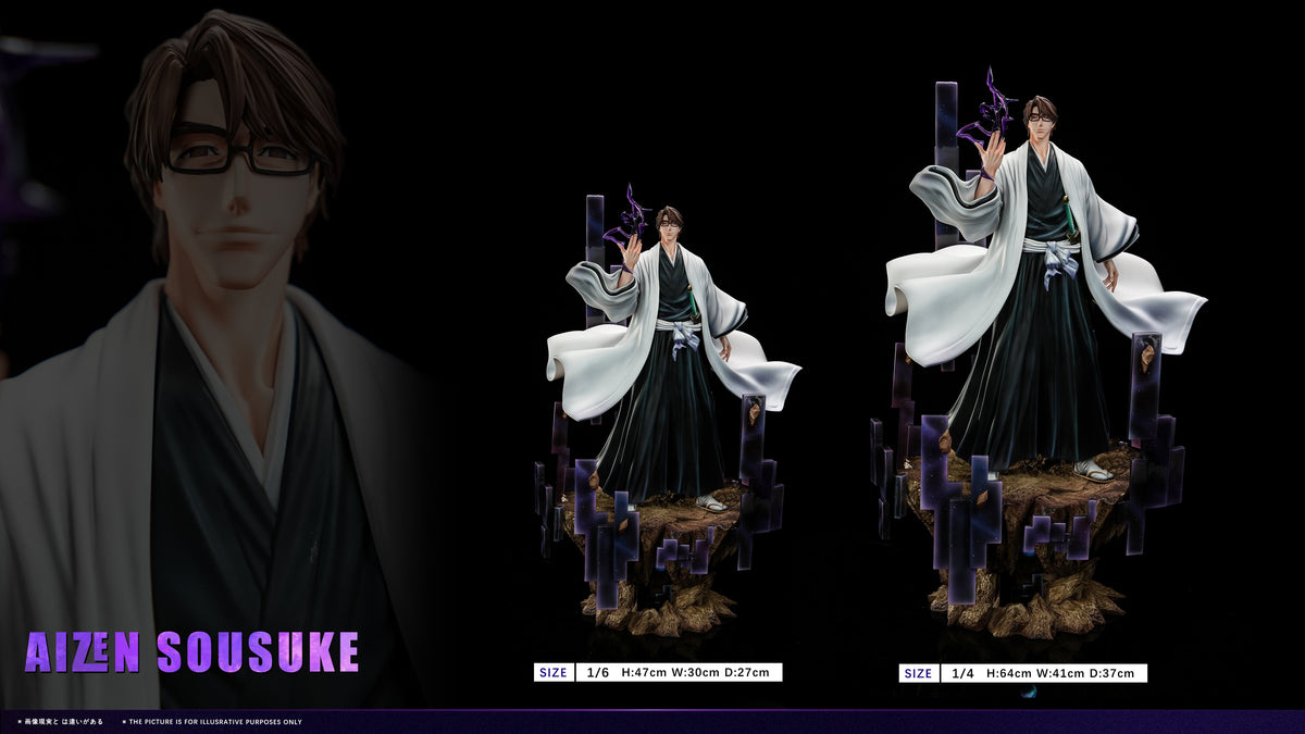 Estatuilla  Bleach | Sōsuke Aizen | LBS Studio | Tienda Anime | Tico Ofertas