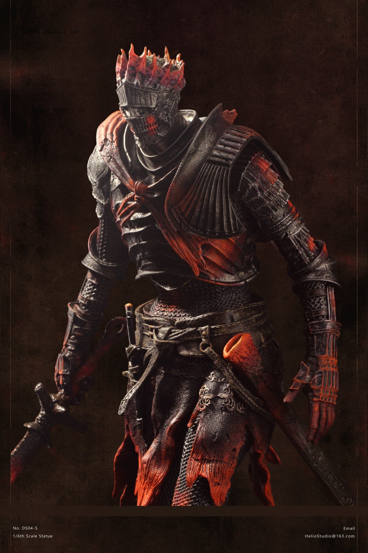 Estatuilla Dark Souls | Soul of Cinder | Helio Studio | Tienda Anime | Tico Oferta
