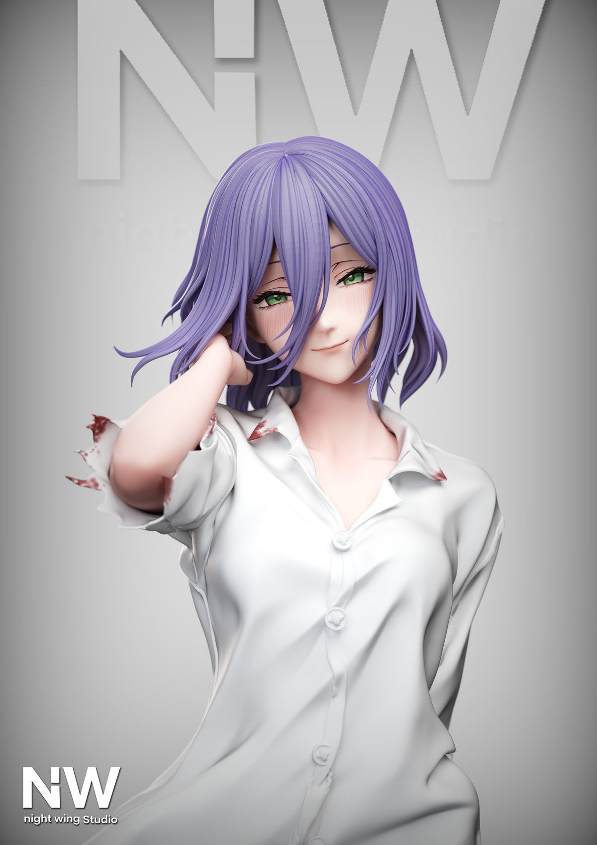 Estatuilla Chainsaw Man | Reze – Versión Playa | Night Wing Studio | Tienda Anime | Tico Ofertas