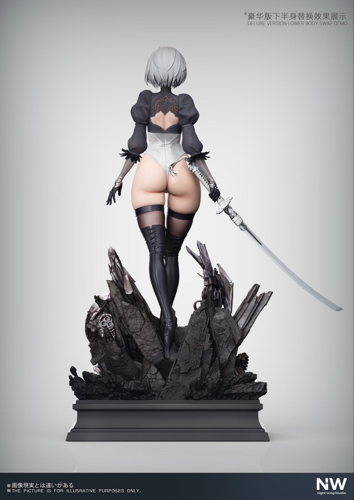 Estatuilla NieR:Automata | 2B | Night Wing Studio | Tienda Anime | Tico Ofertas