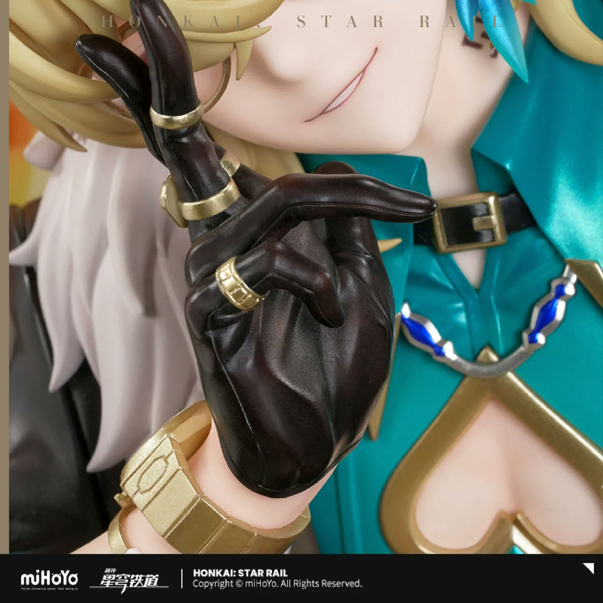Estatuilla Honkai: Star Rail | Aventurine – Versión Un Destino Inherentemente Injusto | Myethos | Tienda Anime | Tico Ofertas