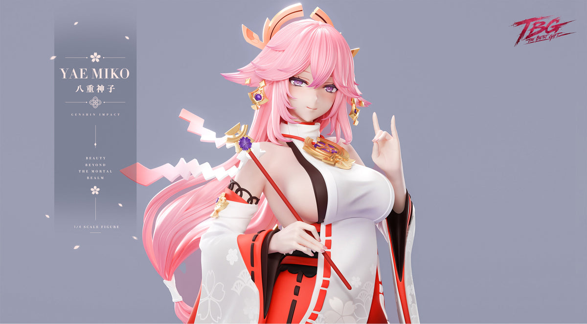 Estatuilla Genshin Impact | Yae Miko | TBG Studio | Tienda Anime | Tico Ofertas