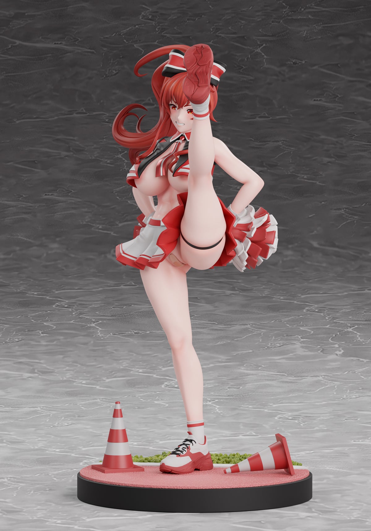 Estatuilla Mushoku Tensei: Jobless Reincarnation | Eris Boreas Greyrat | CROWN Studio | Tienda Anime | Tico Ofertas