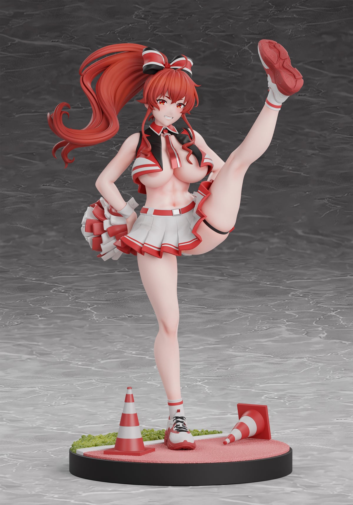 Estatuilla Mushoku Tensei: Jobless Reincarnation | Eris Boreas Greyrat | CROWN Studio | Tienda Anime | Tico Ofertas