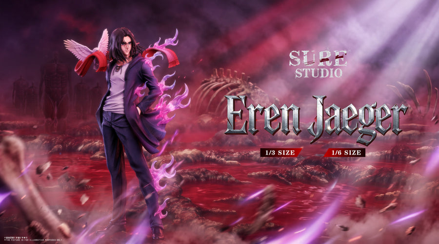 Estatuilla  Attack on Titan | Eren Jaeger | Sure Studio | Tienda Anime | Tico Ofertas