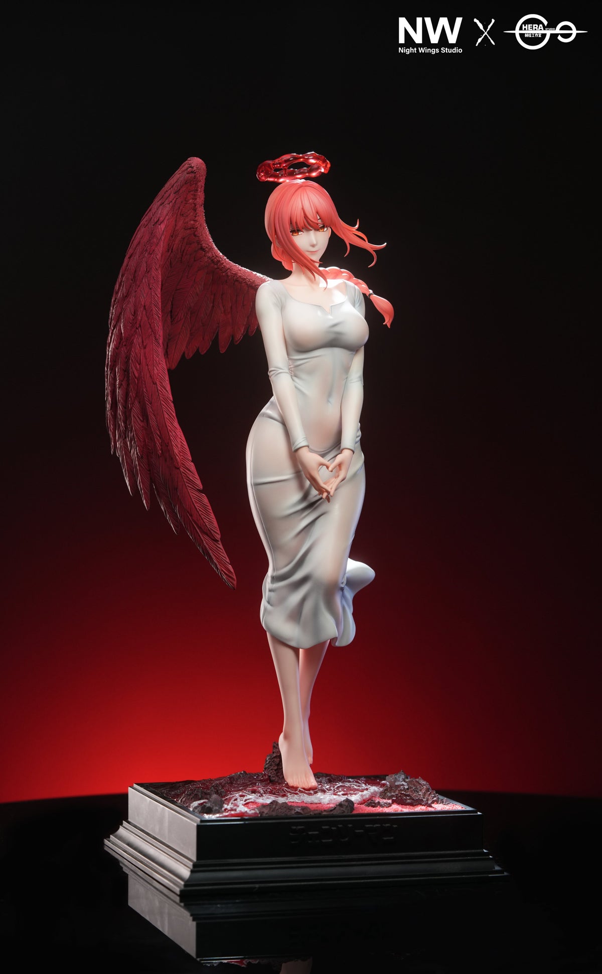 Estatuilla Chainsaw Man | Makima White Variant | Night Wing Studio X HeRa Studio | Tienda Anime | Tico Ofertas