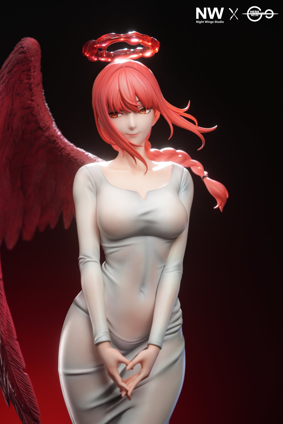 Estatuilla Chainsaw Man | Makima White Variant | Night Wing Studio X HeRa Studio | Tienda Anime | Tico Ofertas