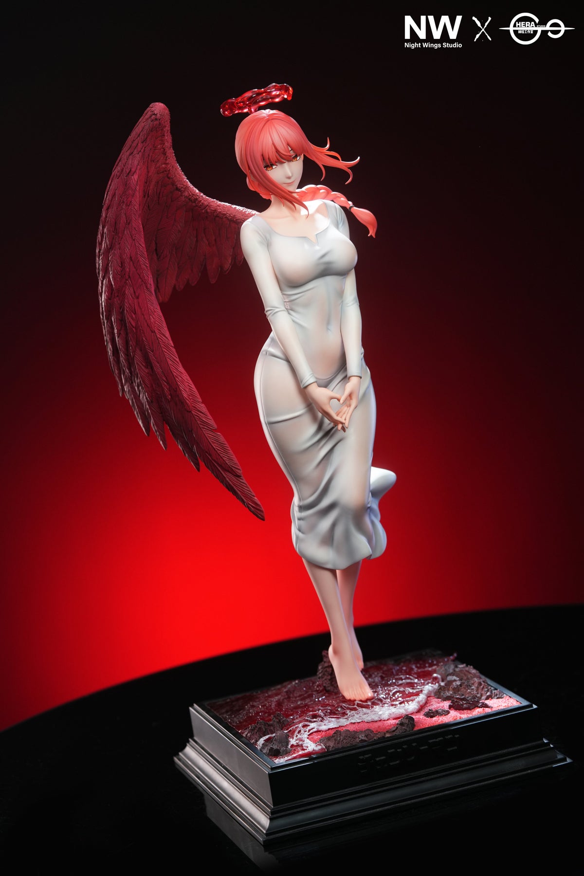 Estatuilla Chainsaw Man | Makima White Variant | Night Wing Studio X HeRa Studio | Tienda Anime | Tico Ofertas