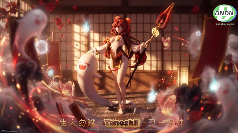 Estatuilla Genshin Impact | Hu Tao | Tanoshii Studio | Tienda Anime | Tico Ofertas