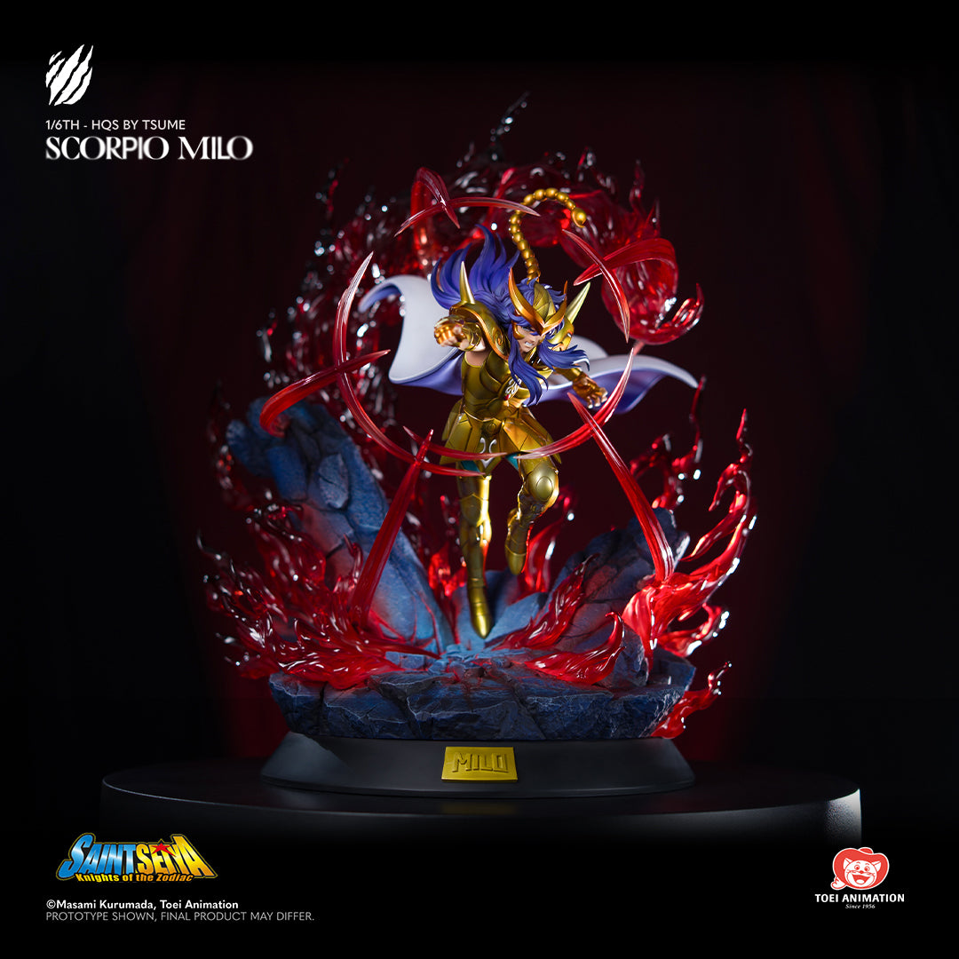 Estatuilla Saint Seiya – Los Caballeros del Zodiaco | Milo de Escorpio | Tsume Studio | Tienda Anime | Tico Ofertas