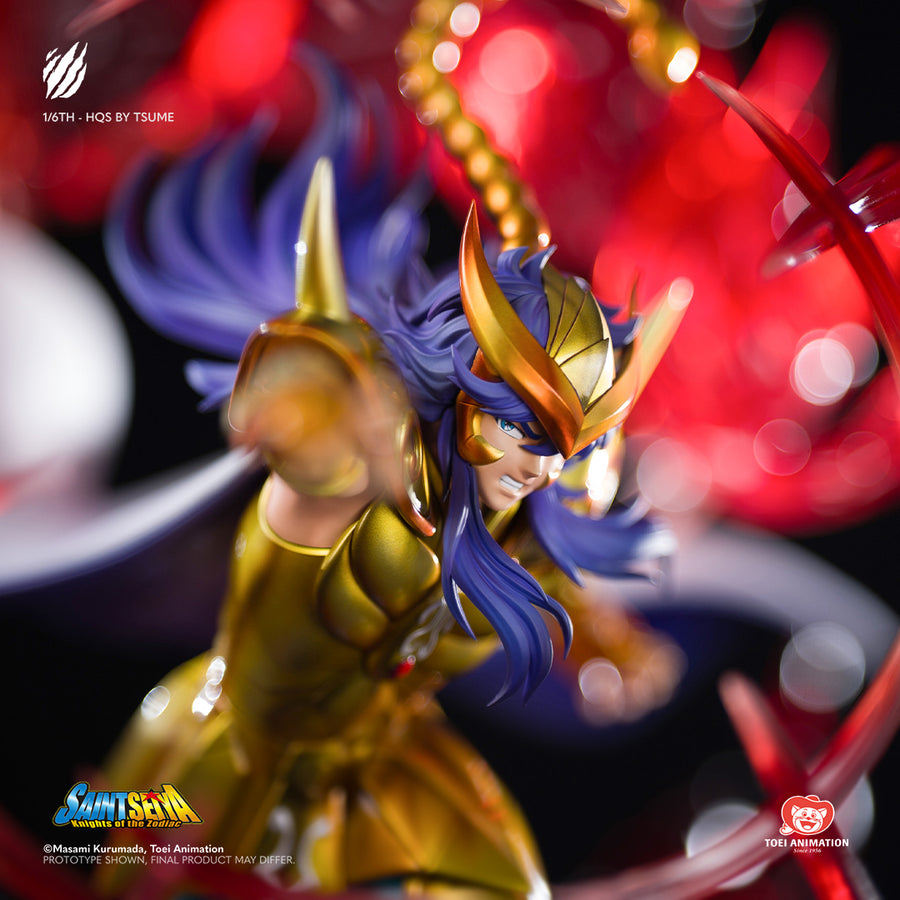 Estatuilla Saint Seiya – Los Caballeros del Zodiaco | Milo de Escorpio | Tsume Studio | Tienda Anime | Tico Ofertas