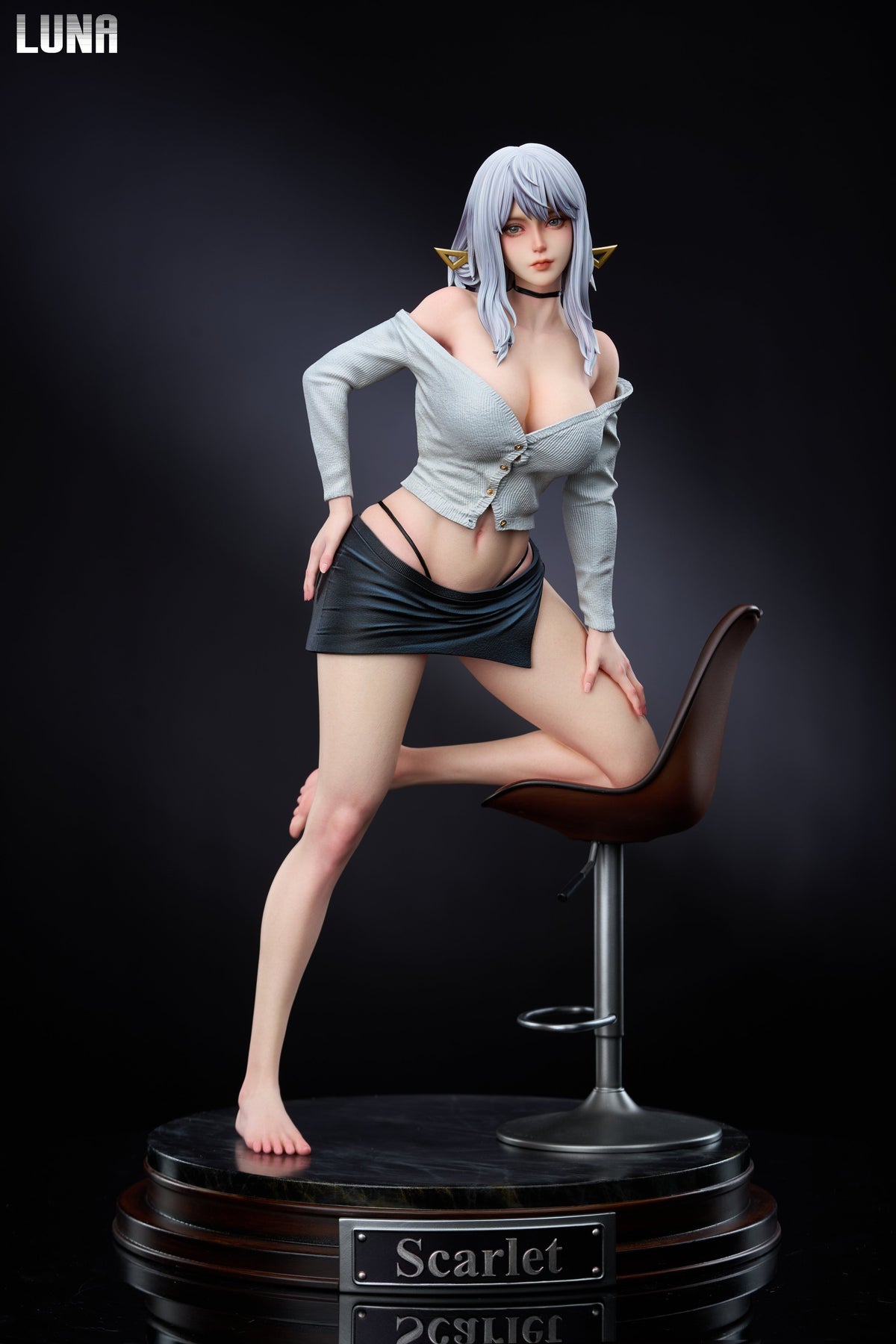 Estatuilla Stellar Blade | Scarlet – Espadachina Escarlata | LUNA Studio | Tienda Anime | Tico Ofertas