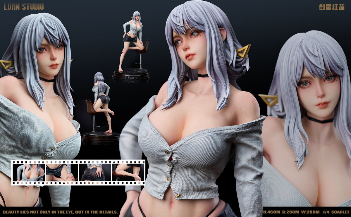 Estatuilla Stellar Blade | Scarlet – Espadachina Escarlata | LUNA Studio | Tienda Anime | Tico Ofertas