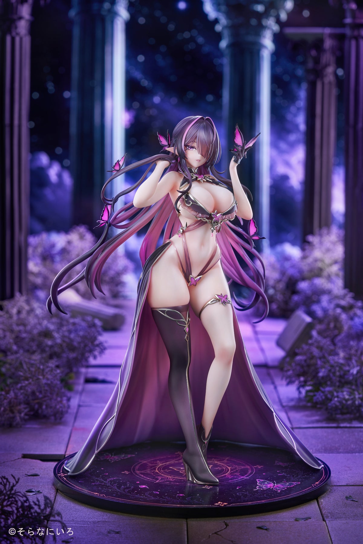 Estatuilla Dark Elf | Elfa Oscura | MIYABI | Tienda Anime | Tico Ofertas
