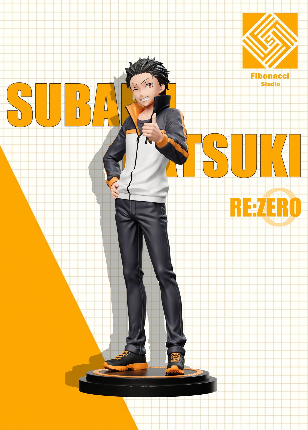 Estatuilla Re:Zero kara Hajimeru Isekai Seikatsu | Natsuki Subaru | Fibonacci Studio | Tienda Anime | Tico Ofertas