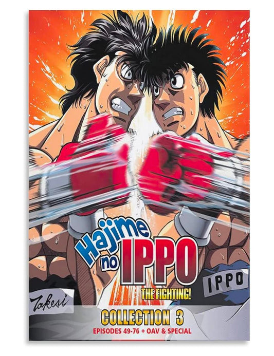 Hajime No Ippo Fighting Boxing Man Poster