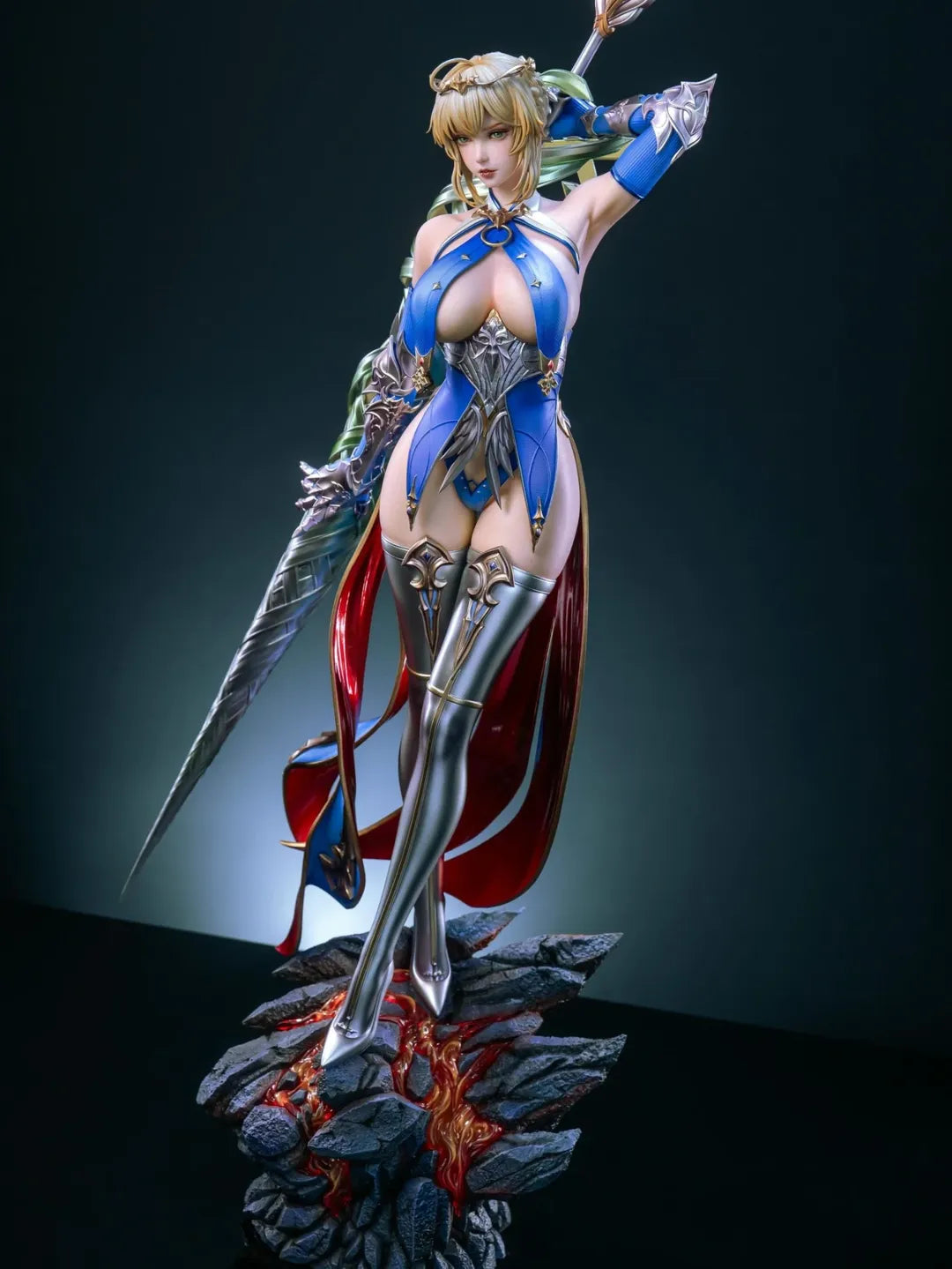 Black Estatuilla Fate Series | Tienda Anime | Twin Lancers Resonance | Tico Ofertas