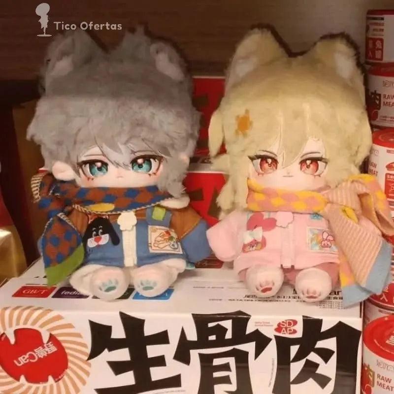 Muñeco de Peluche 20CM Genshin Impact - Alhaitham y Kaveh | Figuras Anime Costa Rica, Cuerpo con Esqueleto, Plushies Kawaii de Cosplay y Juguete de Colección