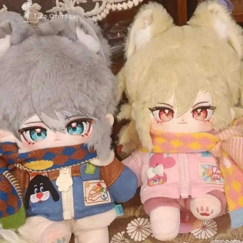 Muñeco de Peluche 20CM Genshin Impact - Alhaitham y Kaveh | Figuras Anime Costa Rica, Cuerpo con Esqueleto, Plushies Kawaii de Cosplay y Juguete de Colección