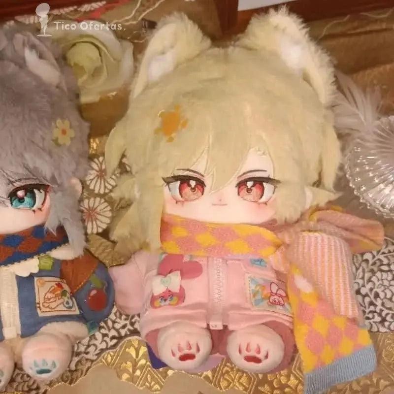 Muñeco de Peluche 20CM Genshin Impact - Alhaitham y Kaveh | Figuras Anime Costa Rica, Cuerpo con Esqueleto, Plushies Kawaii de Cosplay y Juguete de Colección - Tico Ofertas 