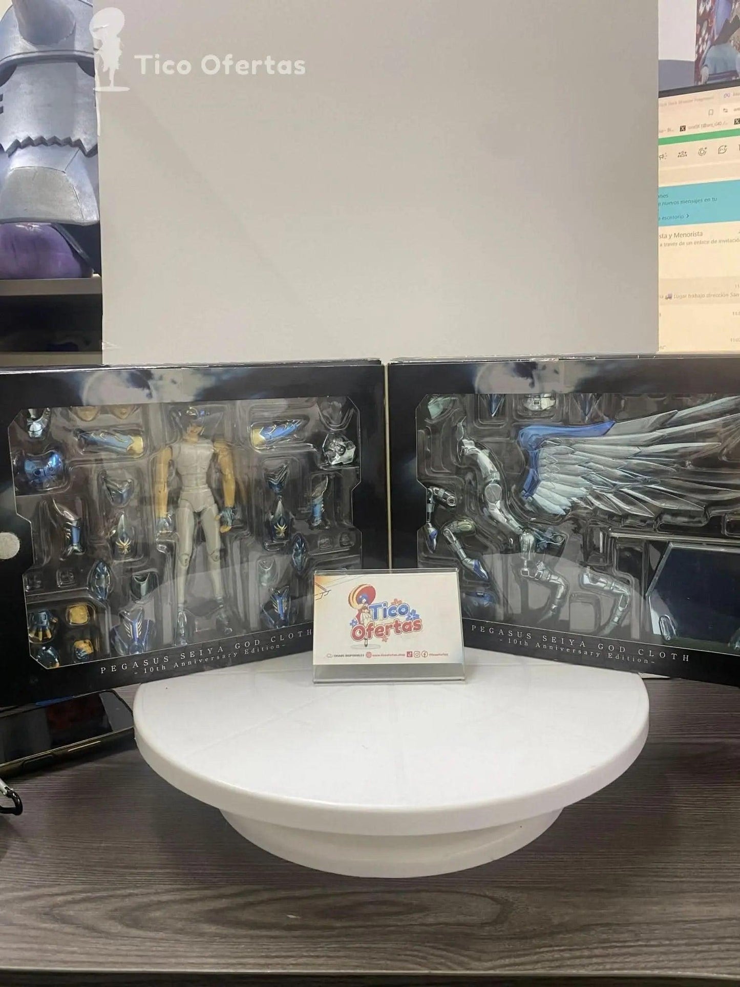 Gray Pegasus Seiya - God Cloth 10th Anniversary | Figuras Saint Seiya Costa Rica