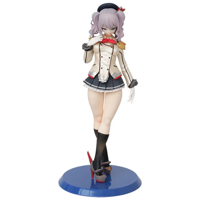 Figura Anime 24CM Kantai Collection - Kan Colle Kashima y Hibiki Azur Lane | Figuras Anime Costa Rica, Modelo PVC de Acción, Estatua y Juguete de Colección