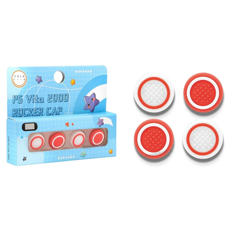 Sky Blue SET DE 2 TAPAS DE SILICONA PARA JOYSTICK PS VITA – MODELOS 1000 / 2000