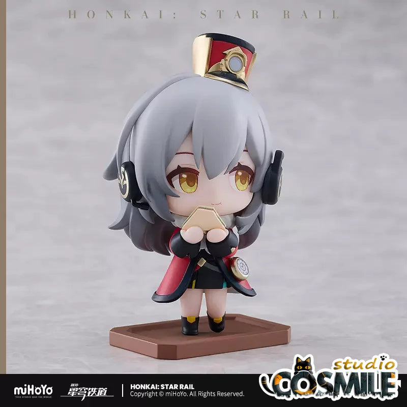 Official Honkai: Star Rail - Trailblazer Stelle & Caelus Tea Party PVC Gasha Figure