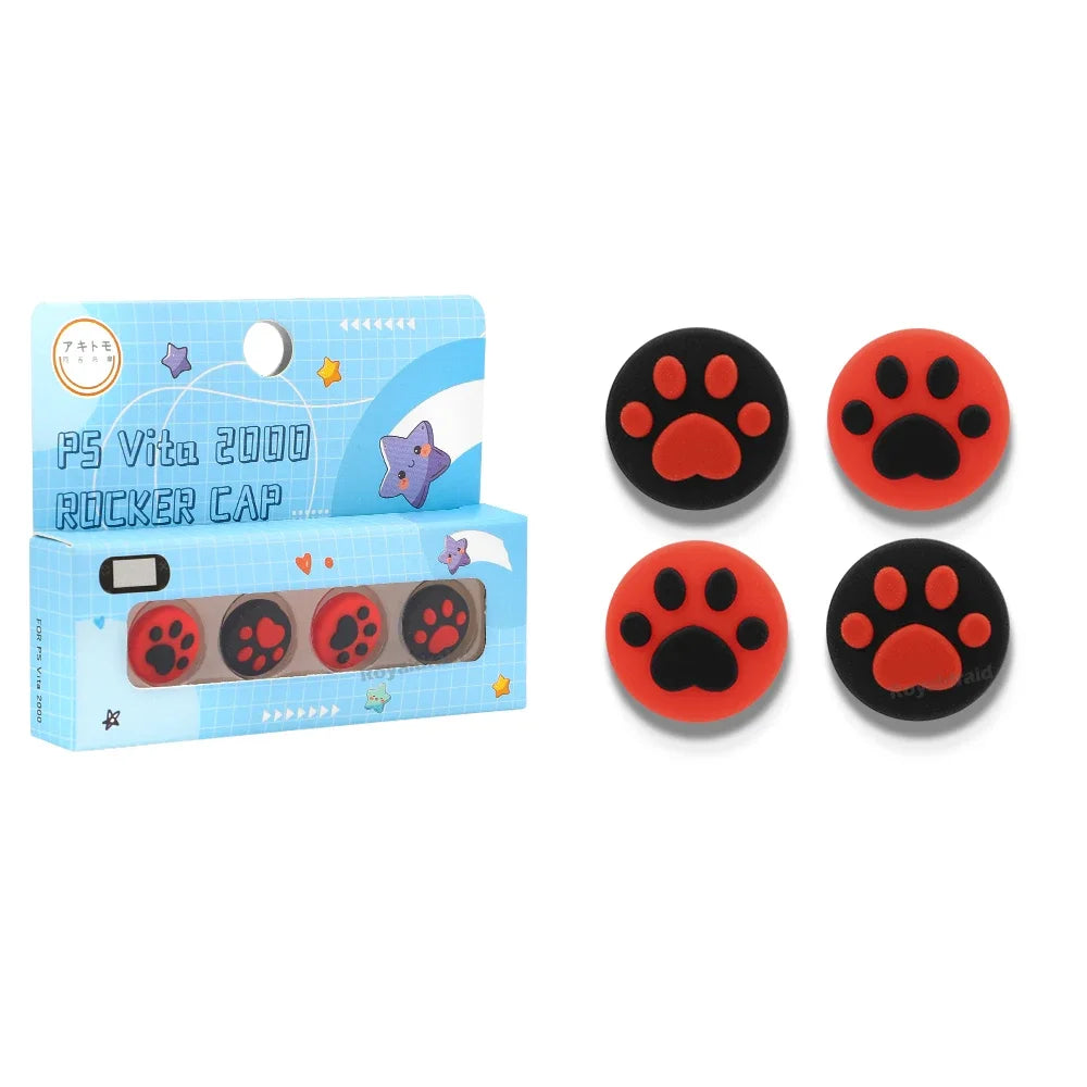 Light Blue SET DE 2 TAPAS DE SILICONA PARA JOYSTICK PS VITA – MODELOS 1000 / 2000