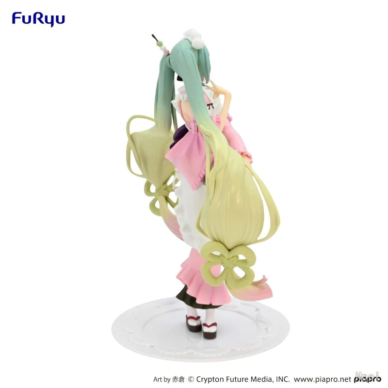 Figura Original FuRyu Hatsune Miku todos los estilos - SweetSweets Macaroon Ver. 21cm | Modelo de Colección y Regalo en Costa Rica