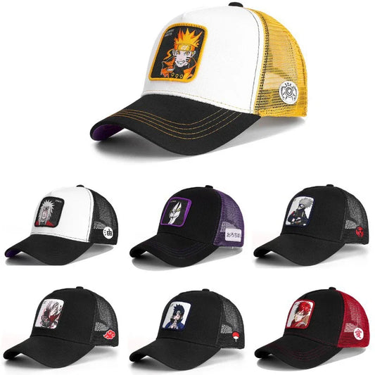 🧢 Gorra de Béisbol Anime Naruto 2023 - Sasuke Hip Hop | Sombrero de Verano, Figuras de Acción y Regalos de Cumpleaños para Niños