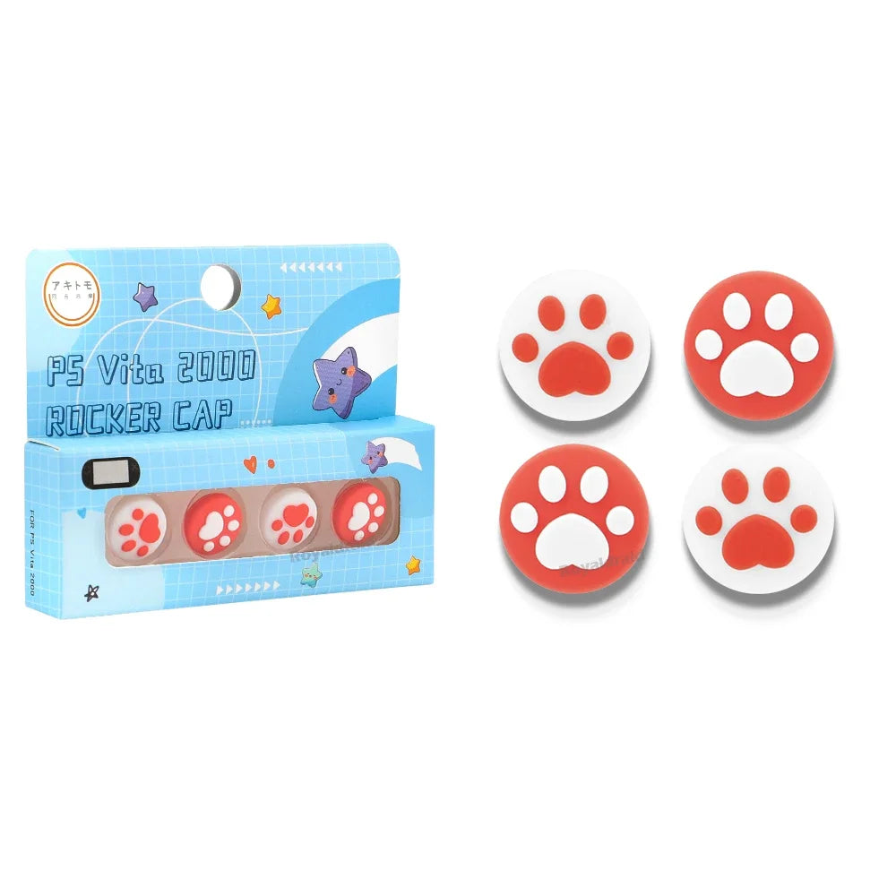 Light Blue SET DE 2 TAPAS DE SILICONA PARA JOYSTICK PS VITA – MODELOS 1000 / 2000