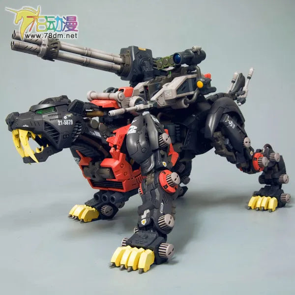 Spot BT JS009 - Figura de Acción Black Mecha Longtooth Tiger ZOIDS Soth | Figuras Anime Costa Rica, Modelo de Ensamblaje y Juguete Mecánico Black Knight