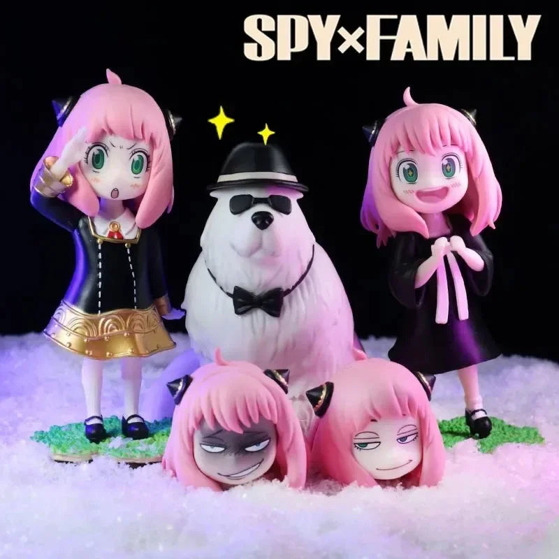 17CM PVC Anya Forger & Pochita - SPY x FAMILY x Chainsaw Man | Tienda Anime Costa Rica | Tico Ofertas