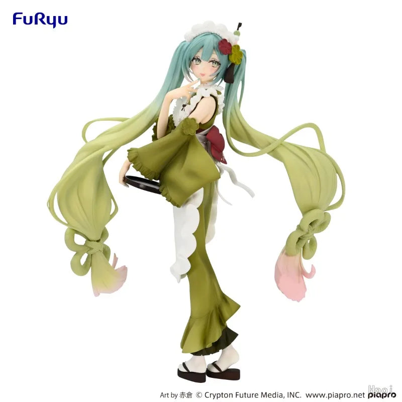 Figura Original FuRyu Hatsune Miku todos los estilos - SweetSweets Macaroon Ver. 21cm | Modelo de Colección y Regalo en Costa Rica